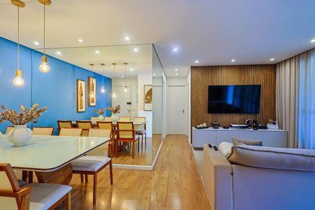 Sala de apartamento à venda com 3 quartos, 110m² em Vila Andrade, São Paulo