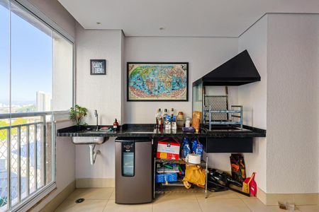 Varanda de apartamento à venda com 3 quartos, 110m² em Vila Andrade, São Paulo