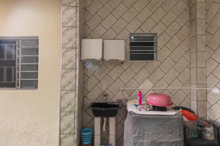 Área de Serviço de casa para alugar com 1 quarto, 42m² em Cidade São Mateus, São Paulo