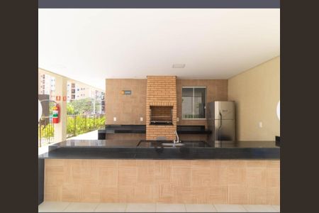 Área externa de apartamento para alugar com 2 quartos, 52m² em Vila Satúrnia, Campinas