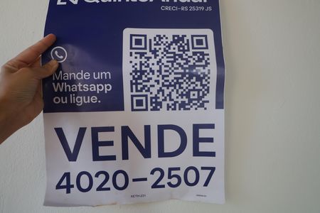qrcode de apartamento à venda com 2 quartos, 40m² em Mato Grande, Canoas