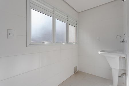 Cozinha e Área de Serviço de apartamento à venda com 2 quartos, 63m² em Bom Jesus, Porto Alegre