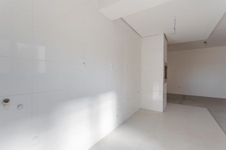 Cozinha e Área de Serviço de apartamento à venda com 2 quartos, 63m² em Bom Jesus, Porto Alegre