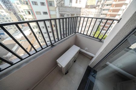 Sacada de apartamento para alugar com 1 quarto, 24m² em Bela Vista, São Paulo