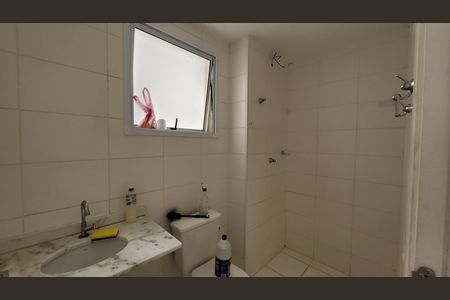 Banheiro de apartamento para alugar com 2 quartos, 47m² em Jardim Cristiano, Itaquaquecetuba