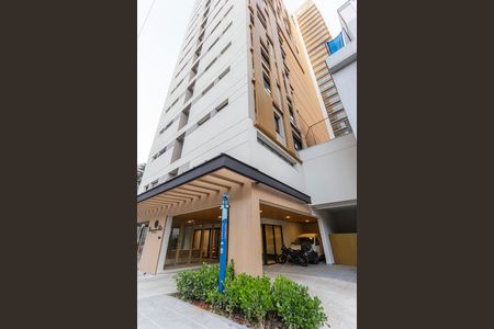 Fachada de kitnet/studio para alugar com 1 quarto, 20m² em Indianópolis, São Paulo
