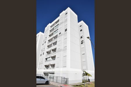 fachada do predio de apartamento para alugar com 3 quartos, 54m² em Vila Rio Branco, Jundiaí