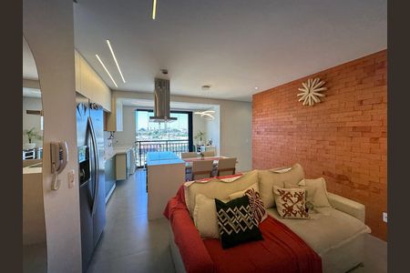 Sala de apartamento à venda com 3 quartos, 58m² em Vila Militar, Barueri