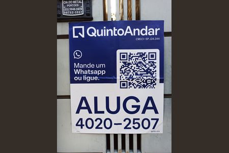 Placa instalada em 30/07, cód. WPSU-314 de casa para alugar com 2 quartos, 80m² em Parque Taipas, São Paulo