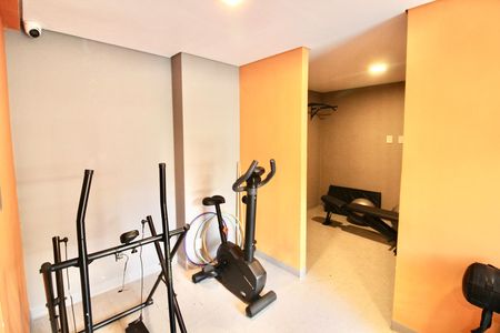 Área comum - Academia de apartamento para alugar com 2 quartos, 35m² em Engenheiro Goulart, São Paulo