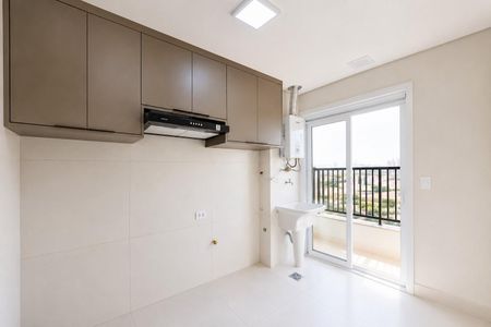 Cozinha de apartamento para alugar com 2 quartos, 57m² em Jardim Santa Cruz, Indaiatuba