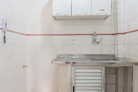 Cozinha de apartamento à venda com 1 quarto, 31m² em Tijuca, Rio de Janeiro