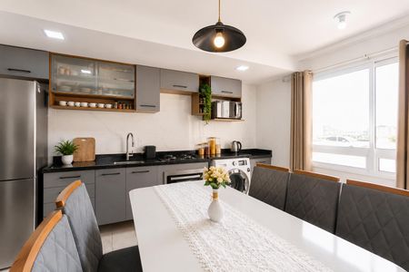Sala de apartamento à venda com 2 quartos, 53m² em Fátima, Canoas