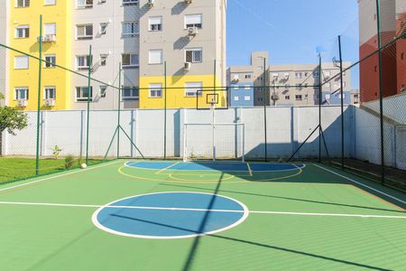 Área comum - Quadra de casa de condomínio para alugar com 2 quartos, 100m² em Mato Grande, Canoas