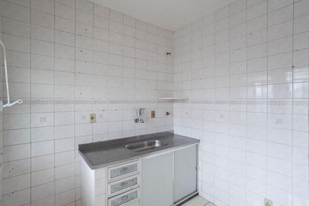 Cozinha de apartamento à venda com 2 quartos, 55m² em São Joaquim, Contagem