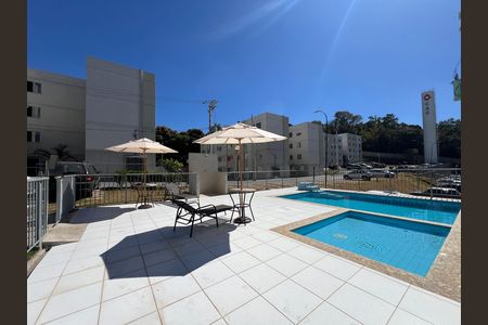 Área comum - Piscina de apartamento para alugar com 2 quartos, 45m² em Nacional, Contagem
