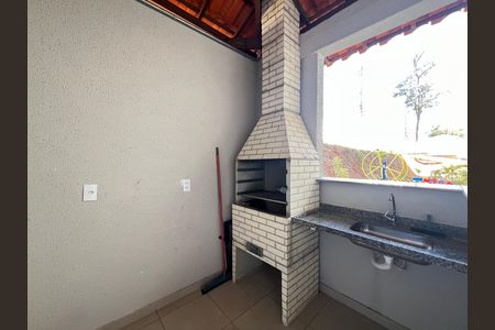 Área comum - Churrasqueira de apartamento para alugar com 2 quartos, 45m² em Nacional, Contagem