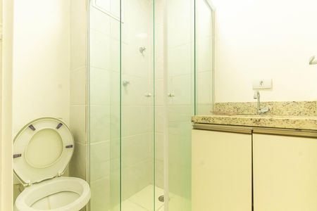 Banheiro de kitnet/studio à venda com 1 quarto, 35m² em Vila Granada, São Paulo