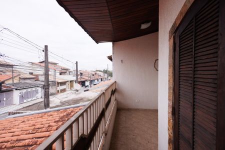 Varanda da Suíte de casa de condomínio para alugar com 3 quartos, 125m² em Parque Arco Iris, Taubaté