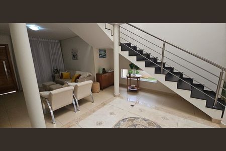 Sala de casa de condomínio à venda com 4 quartos, 332m² em Residencial Real Park Sumaré, Sumaré