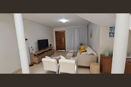 Sala de casa de condomínio à venda com 4 quartos, 332m² em Residencial Real Park Sumaré, Sumaré