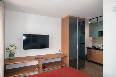 Studio à venda com 27m², 1 quarto e sem vaga