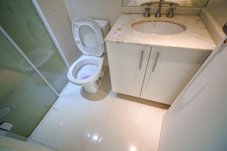 Banheiro de apartamento para alugar com 2 quartos, 65m² em Vila Sonia, São Paulo