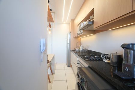 Cozinha - Armários de apartamento à venda com 2 quartos, 54m² em Centro, Canoas