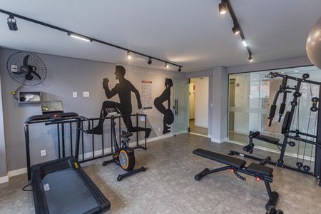 Apartamento para alugar com 63m², 2 quartos e 1 vaga Apartamento para alugar com 63m², 2 quartos e 1 vagaÁrea comum - Academia