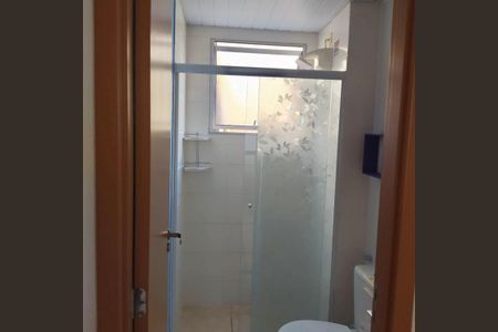 Banheiro  de apartamento à venda com 2 quartos, 56m² em Lundcéia, Lagoa Santa