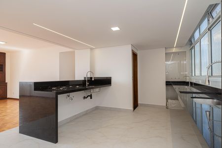 Cozinha de apartamento para alugar com 3 quartos, 118m² em Bela Vista, São Paulo