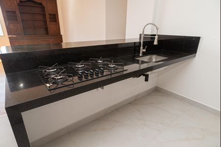 Cozinha de apartamento para alugar com 3 quartos, 118m² em Bela Vista, São Paulo