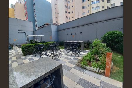 Área comum de kitnet/studio para alugar com 1 quarto, 11m² em Campos Elíseos, São Paulo