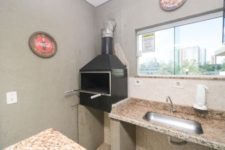 Churrasqueira de apartamento à venda com 3 quartos, 63m² em Parque Sao Vicente, Santo André