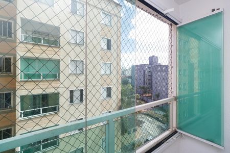 Varanda da Sala de apartamento à venda com 3 quartos, 63m² em Parque Sao Vicente, Santo André