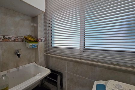 Área de Serviço de apartamento para alugar com 1 quarto, 40m² em Boqueirão, Praia Grande