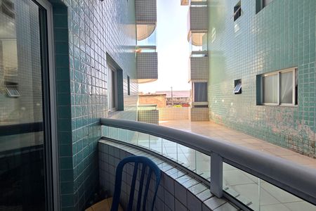 Varanda de apartamento para alugar com 1 quarto, 40m² em Boqueirão, Praia Grande