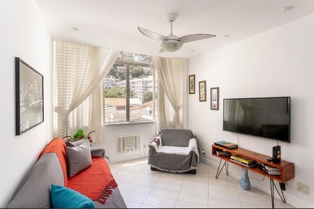 Sala de apartamento para alugar com 1 quarto, 40m² em Leme, Rio de Janeiro