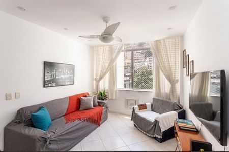 Sala de apartamento para alugar com 1 quarto, 40m² em Leme, Rio de Janeiro