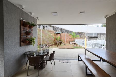 Área comum - Churrasqueira de apartamento para alugar com 2 quartos, 53m² em Colégio Batista, Belo Horizonte