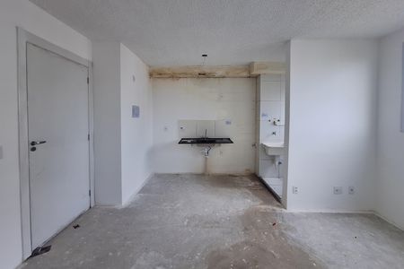 Sala de apartamento à venda com 2 quartos, 37m² em Jardim, Santo André