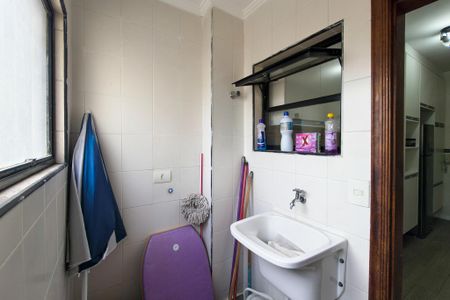 Área de Serviço  de apartamento para alugar com 1 quarto, 58m² em Vila Assuncao, Praia Grande