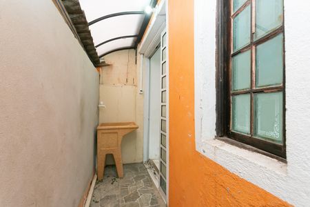 Área de Serviço de casa para alugar com 1 quarto, 40m² em Cidade Antônio Estêvão de Carvalho, São Paulo