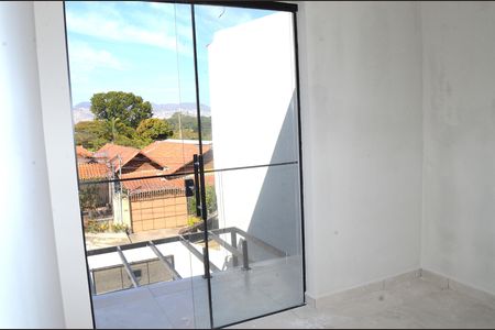 Varanda da suite de casa à venda com 2 quartos, 180m² em Santa Ines, Belo Horizonte
