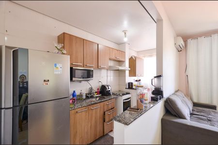 Cozinha de apartamento à venda com 3 quartos, 51m² em Nova Vista, Belo Horizonte