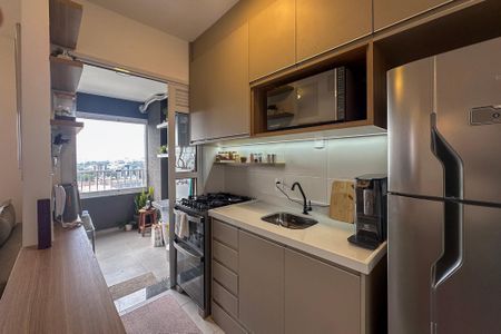 Cozinha de apartamento para alugar com 2 quartos, 43m² em Vila Vermelha, São Paulo