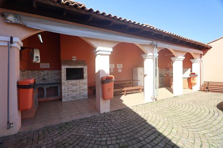 Área comum - Churrasqueira de casa de condomínio para alugar com 2 quartos, 89m² em Rio Branco, Canoas