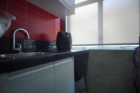 Cozinha e Área de Serviço de apartamento para alugar com 1 quarto, 39m² em Petrópolis, Porto Alegre