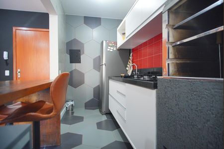 Cozinha de apartamento para alugar com 1 quarto, 39m² em Petrópolis, Porto Alegre
