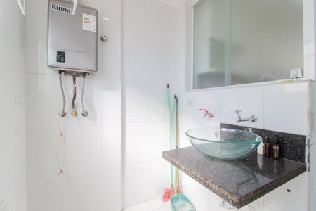 Área de serviço de apartamento para alugar com 3 quartos, 83m² em Vila Guarani, Mauá